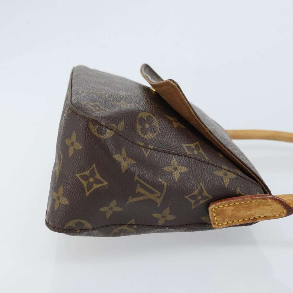 Louis Vuitton Looping Handbag Brown Canvas Fair condition - Inside View