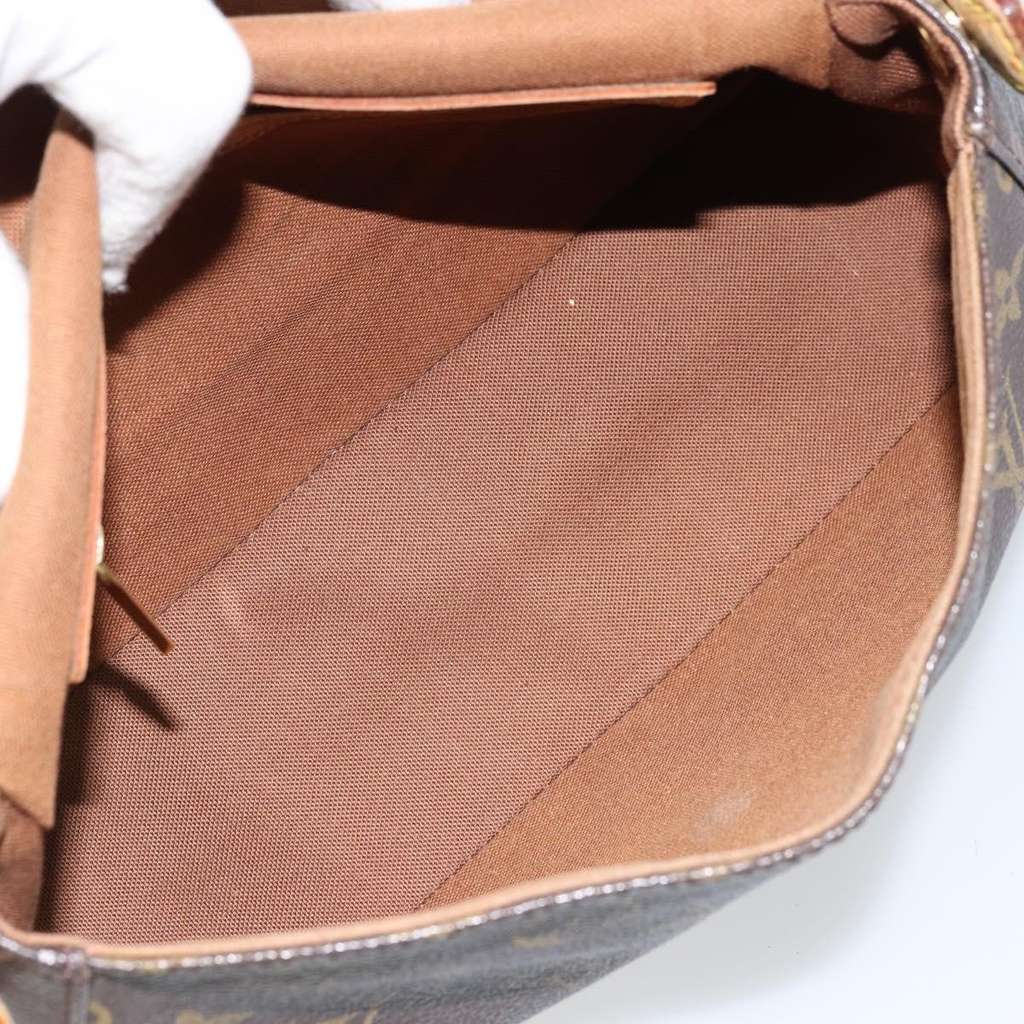 Louis Vuitton Looping Handbag Brown Canvas Fair condition - Box View