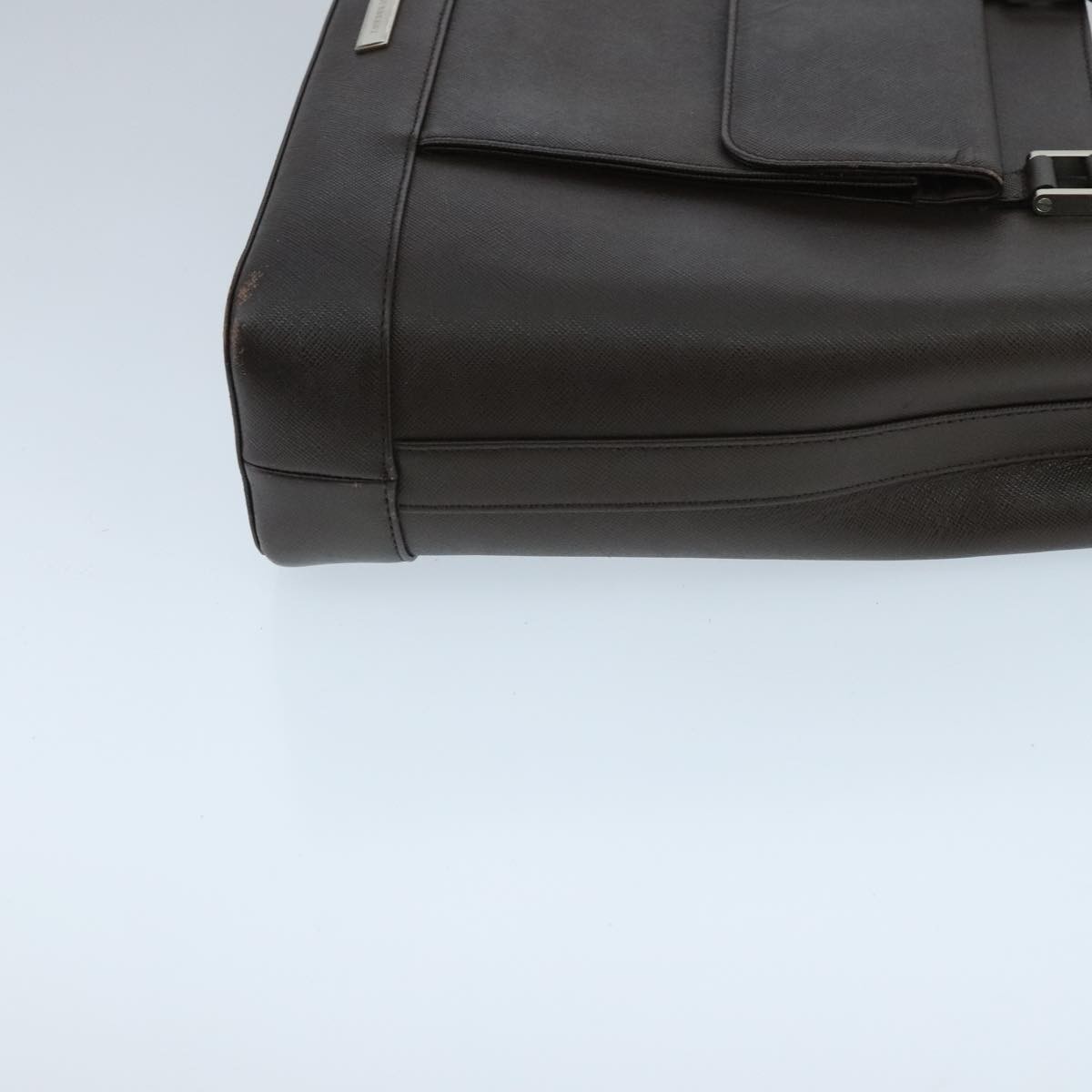 Burberry Vintage Handbag Brown Leather Good condition - Inside View