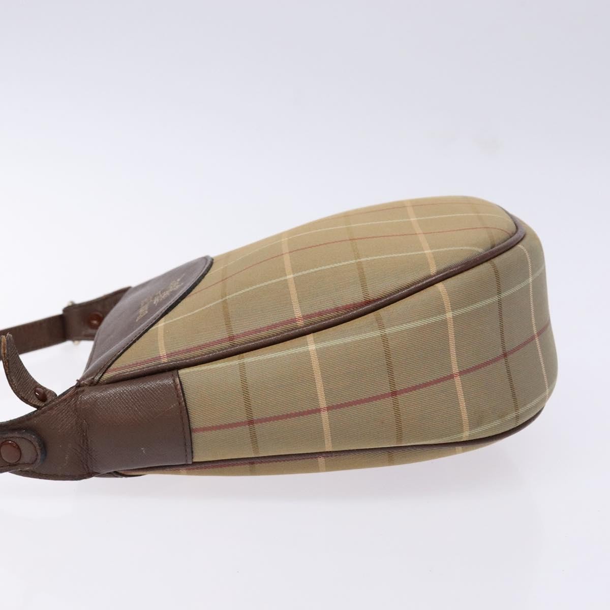Burberry Nova check Shoulder bag Beige Canvas Good condition - Model View