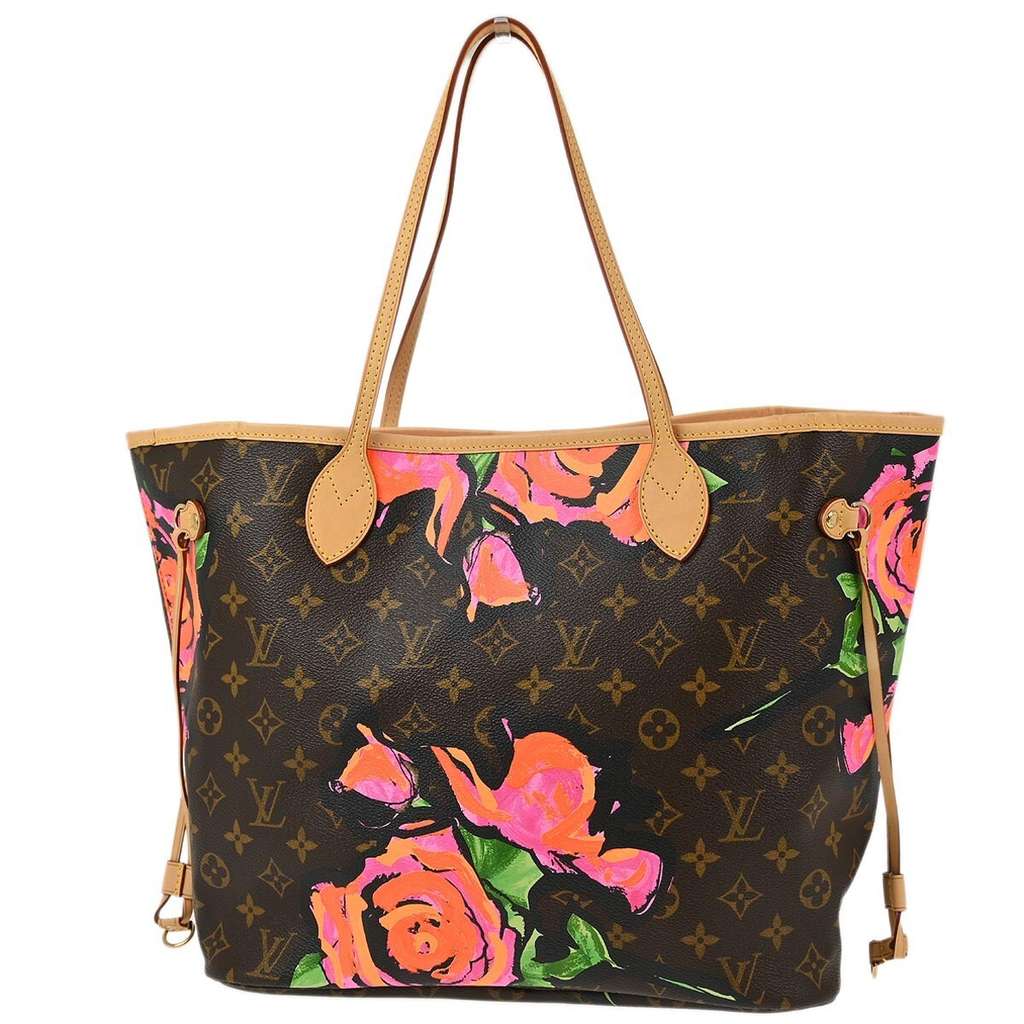 Louis Vuitton Neverfull NM Tote Brown Canvas Very good condition - Back View