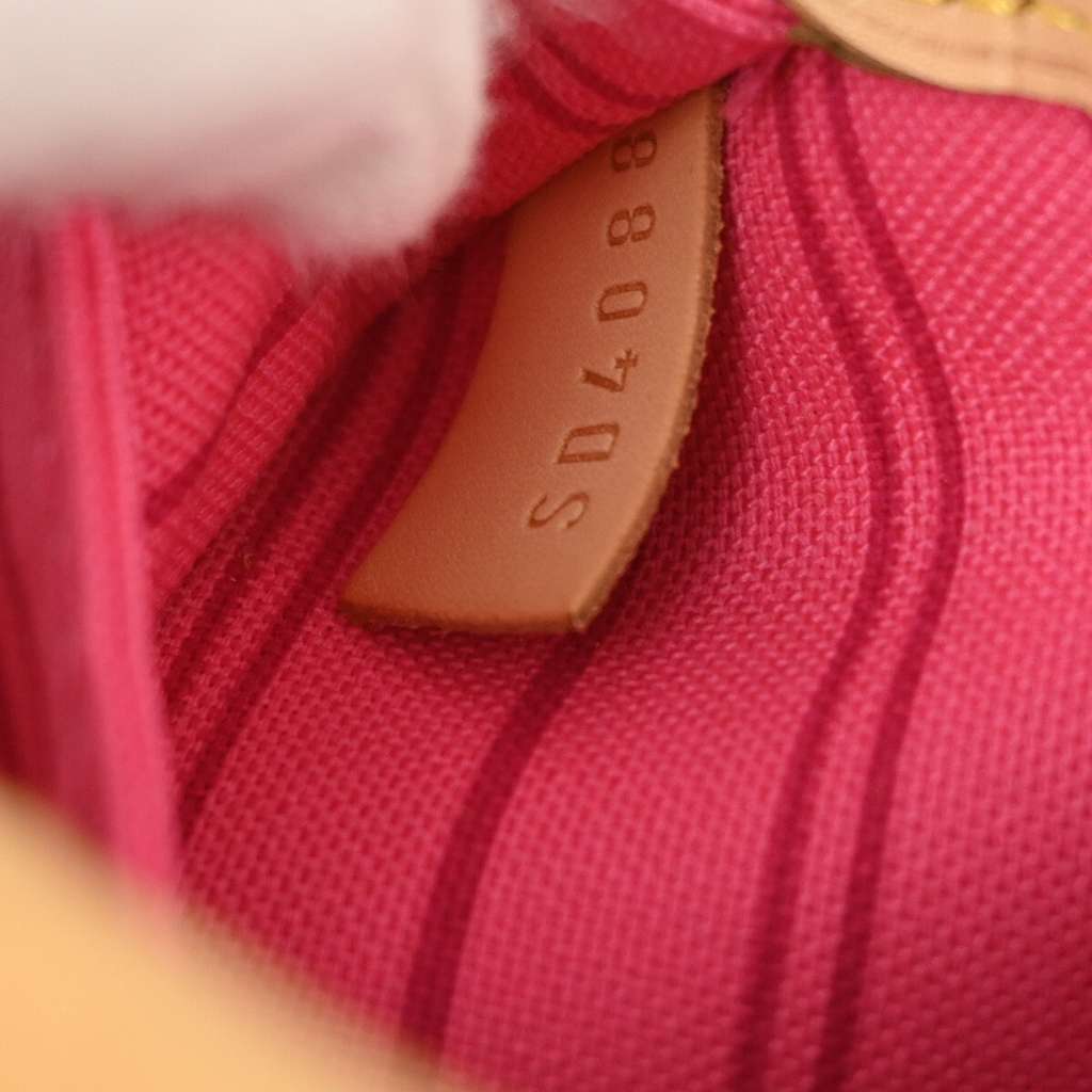 Louis Vuitton Neverfull NM Tote Brown Canvas Very good condition - Model View