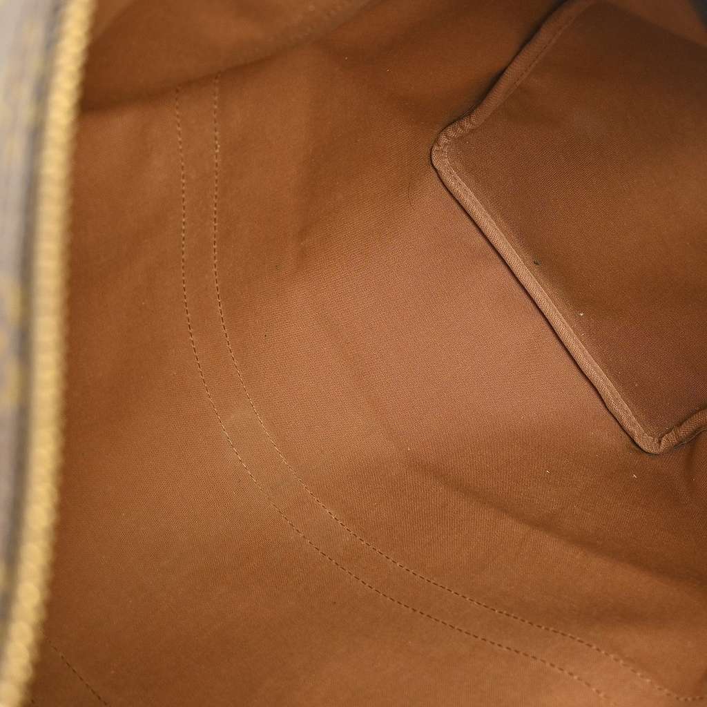 Louis Vuitton Keepall Bag Brown Canvas Good condition - Inside View