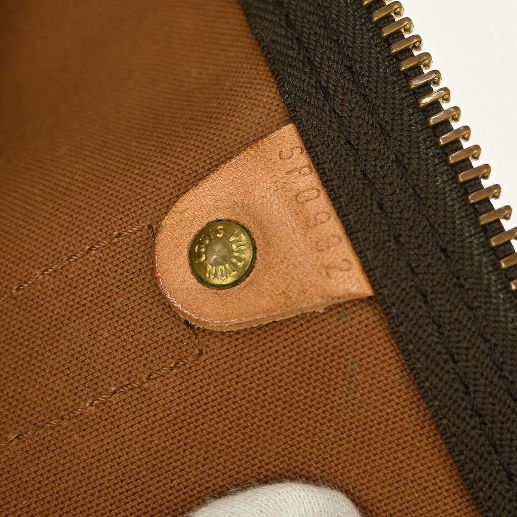 Louis Vuitton Keepall Bag Brown Canvas Good condition - Model View