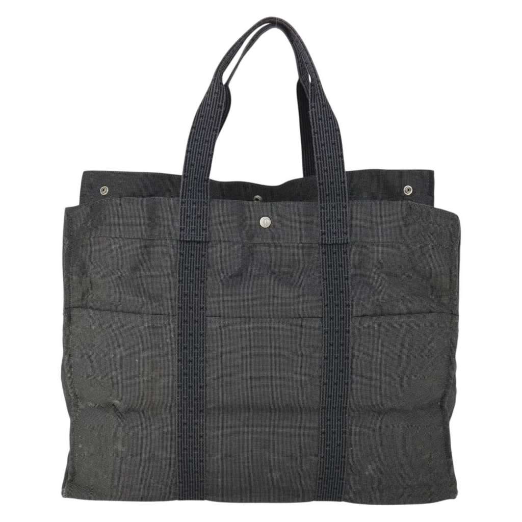 Hermès Fourre-tout Herline Other Canvas Fair condition - Back View