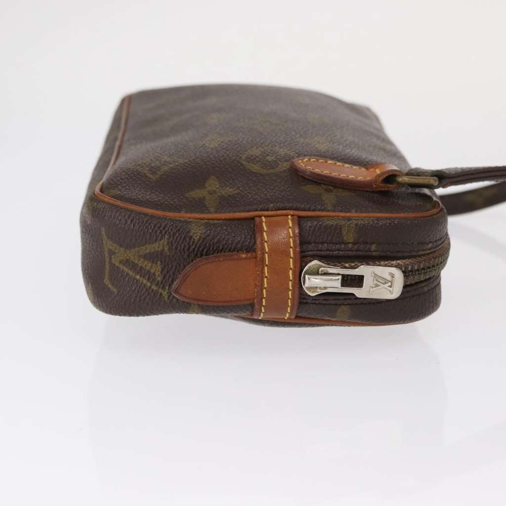 Louis Vuitton Pochette Marly Bandouliere Bag Brown Canvas Good condition - Inside View