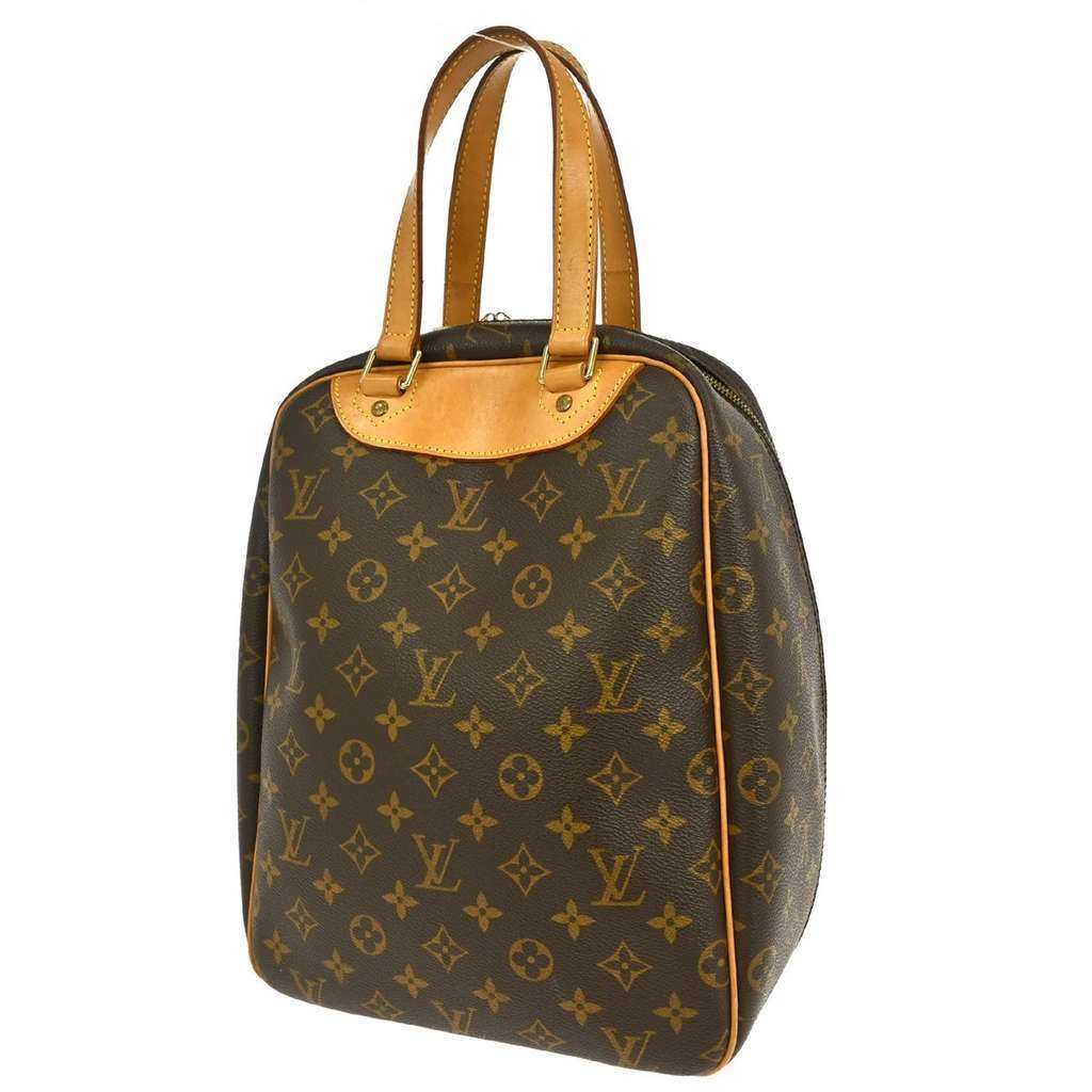 Louis Vuitton Excursion Handbag Brown Canvas Good condition - Back View