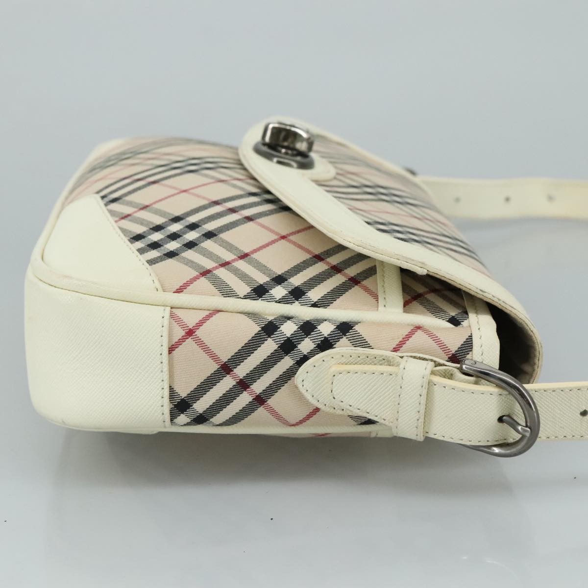 Burberry Shoulder Bag Beige Canvas Good condition - Inside View