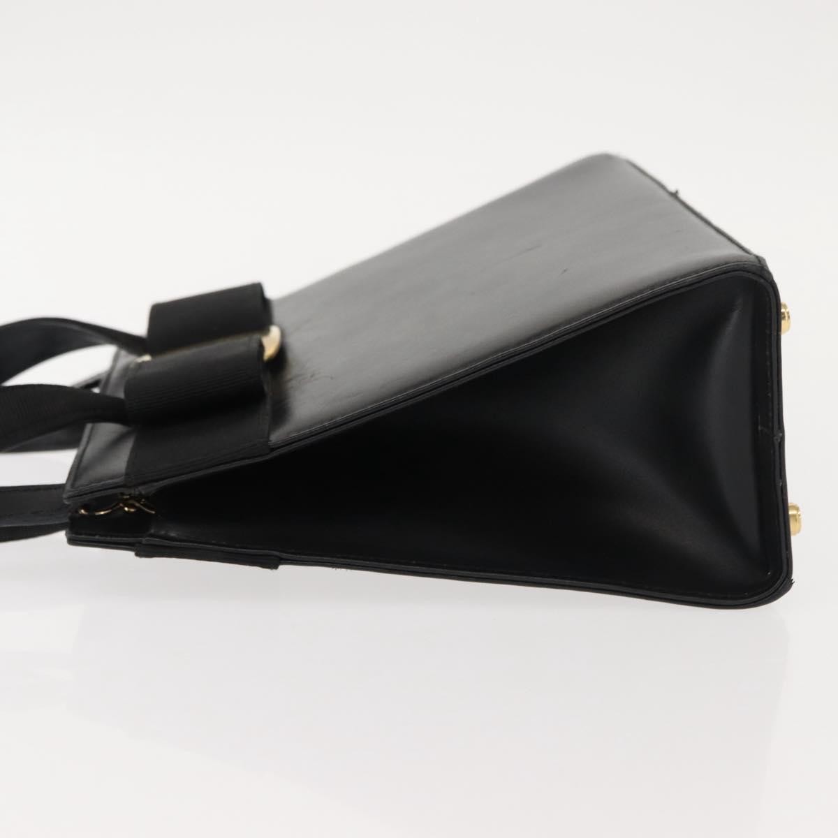 Salvatore Ferragamo Convertible Vara Bow Tote Black Leather Good condition - Model View