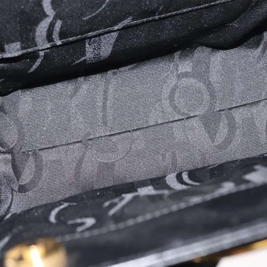 Salvatore Ferragamo Convertible Vara Bow Tote Black Leather Good condition - Box View