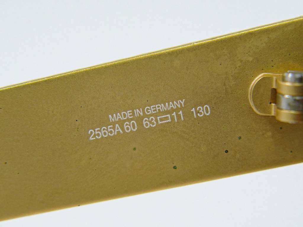 Christian Dior Logo CD Sunglasses Khaki Plastic Fair condition - Box View