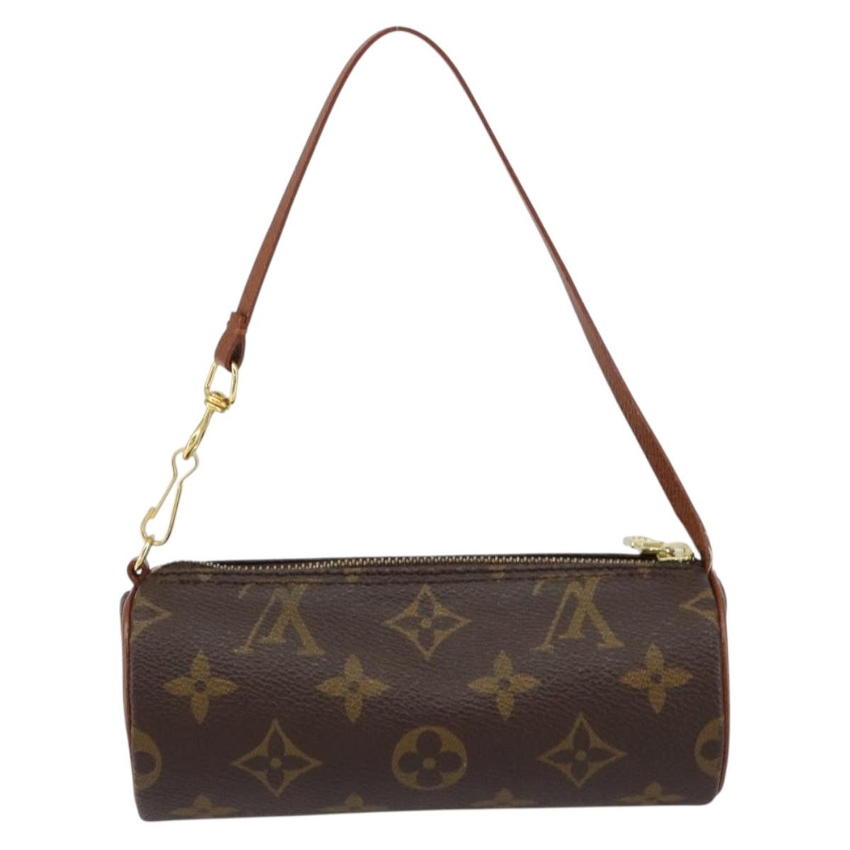 Louis Vuitton Papillon Pochette Brown Canvas Good condition - Back View
