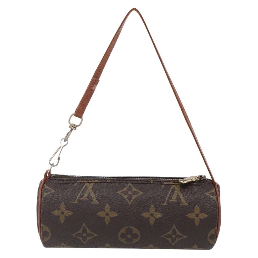 Louis Vuitton Papillon Pochette Brown Canvas Good condition - Back View