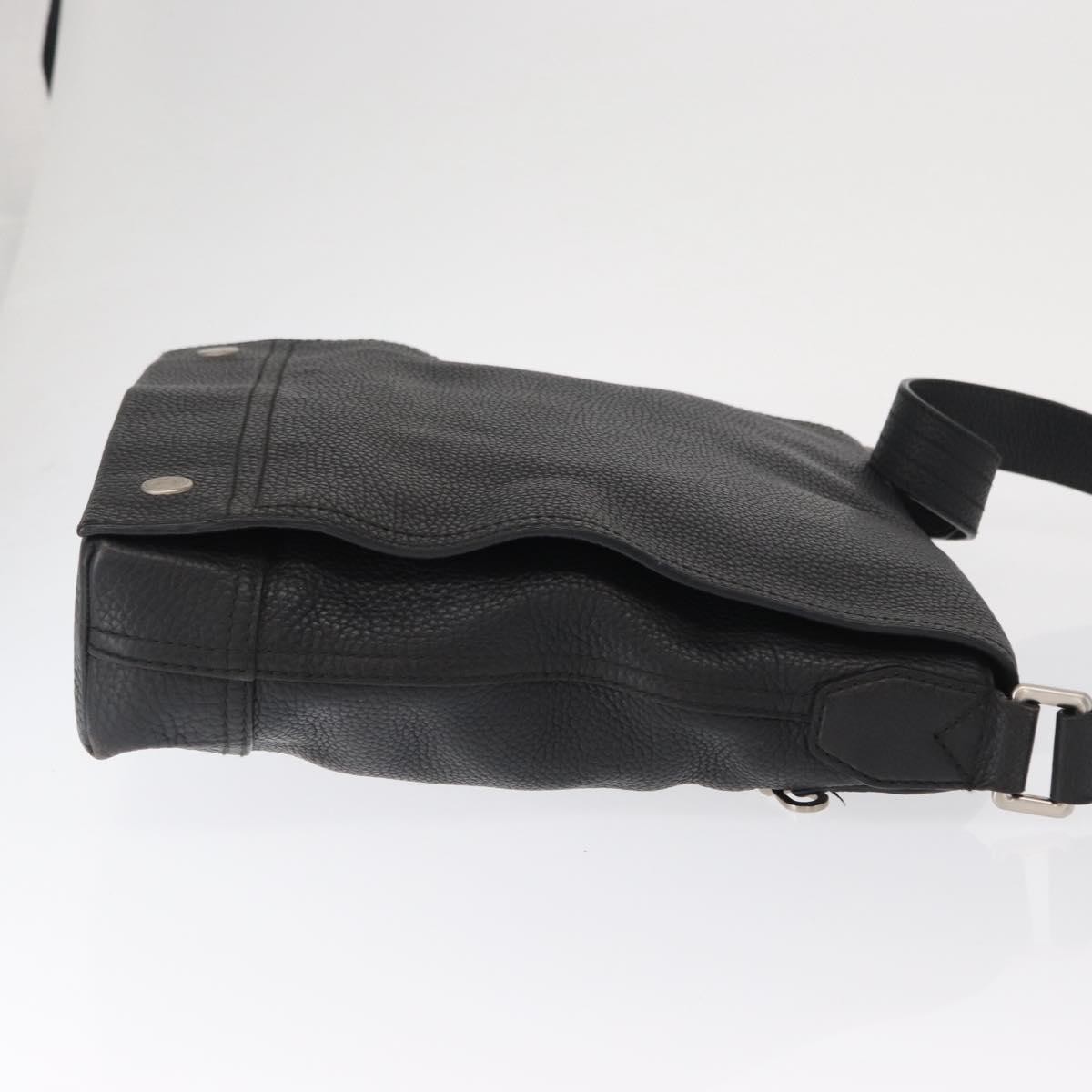 Bally Vintage Shoulder Bag Black Leather Good condition - Inside View