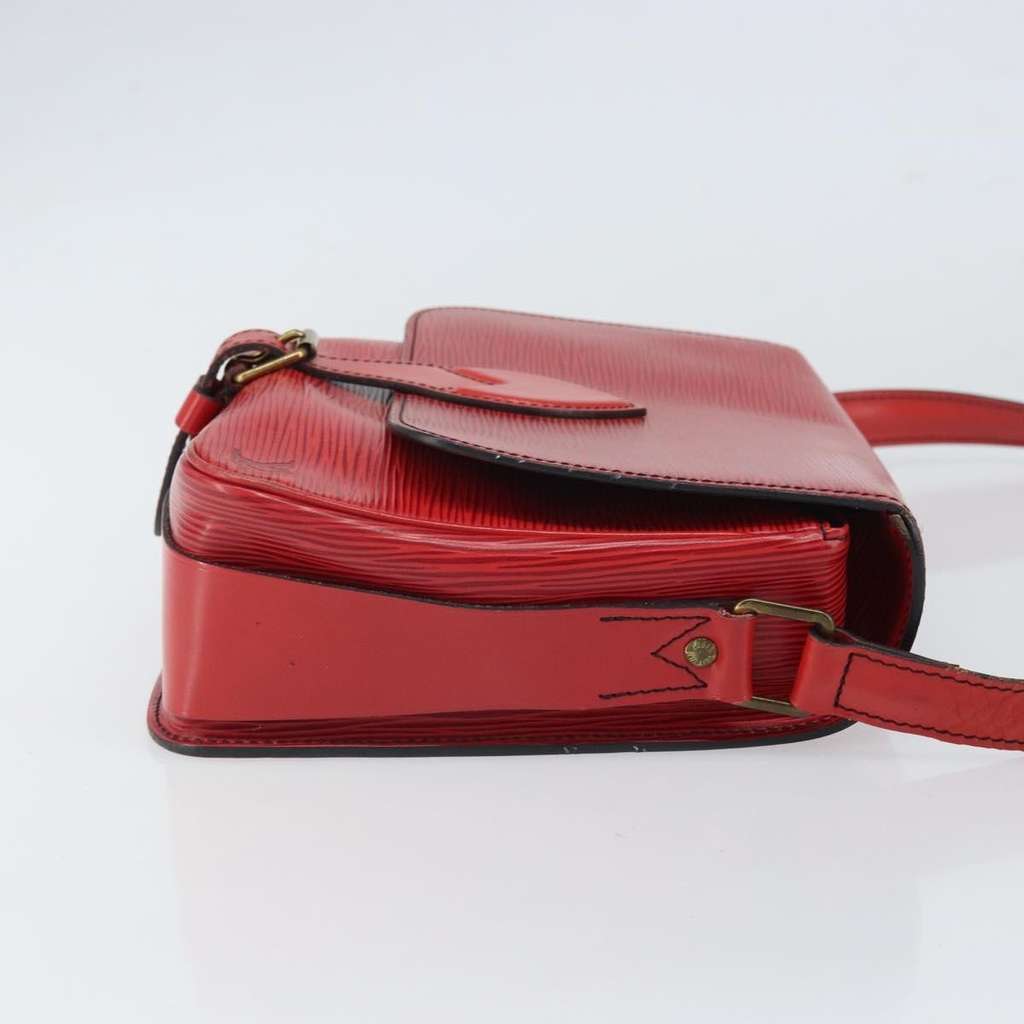 Louis Vuitton Cartouchiere Handbag Red Leather Fair condition - Inside View