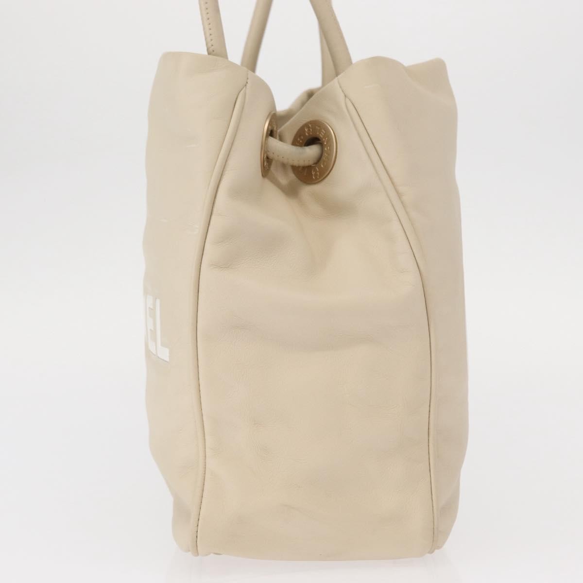 Chanel Camellia Tote Beige Leather Good condition - Inside View