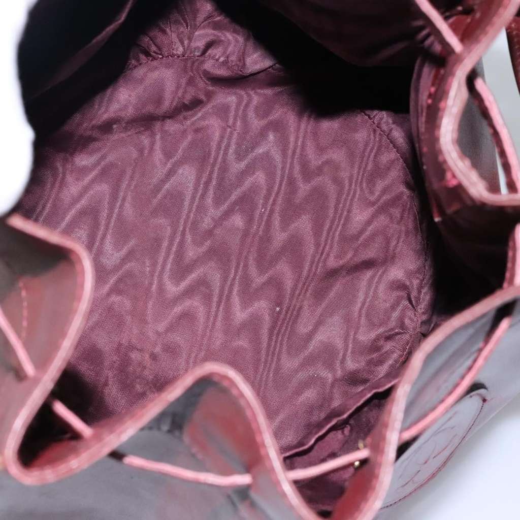 Cartier Must de cartier bag Burgundy Leather Good condition - Box View