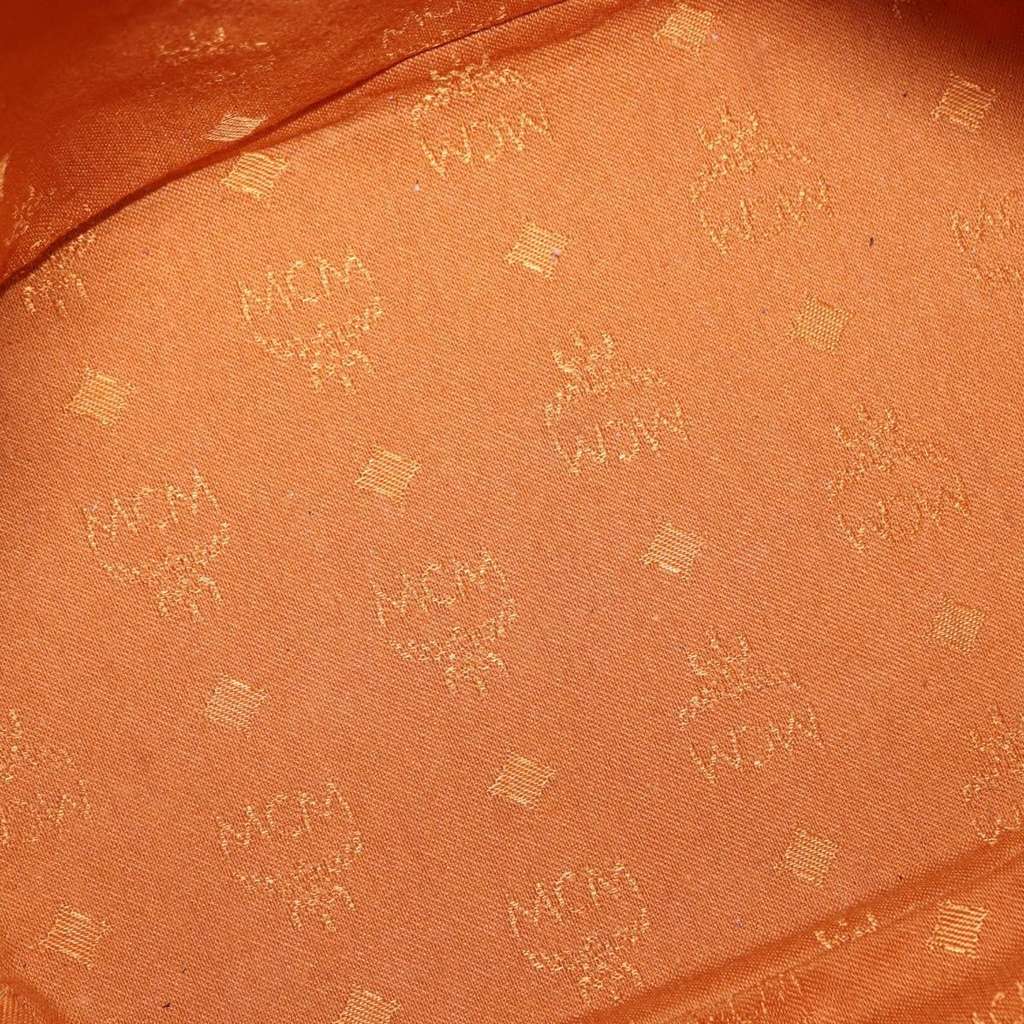 Mcm Visetos Shoulder bag Brown Canvas Good condition - Box View