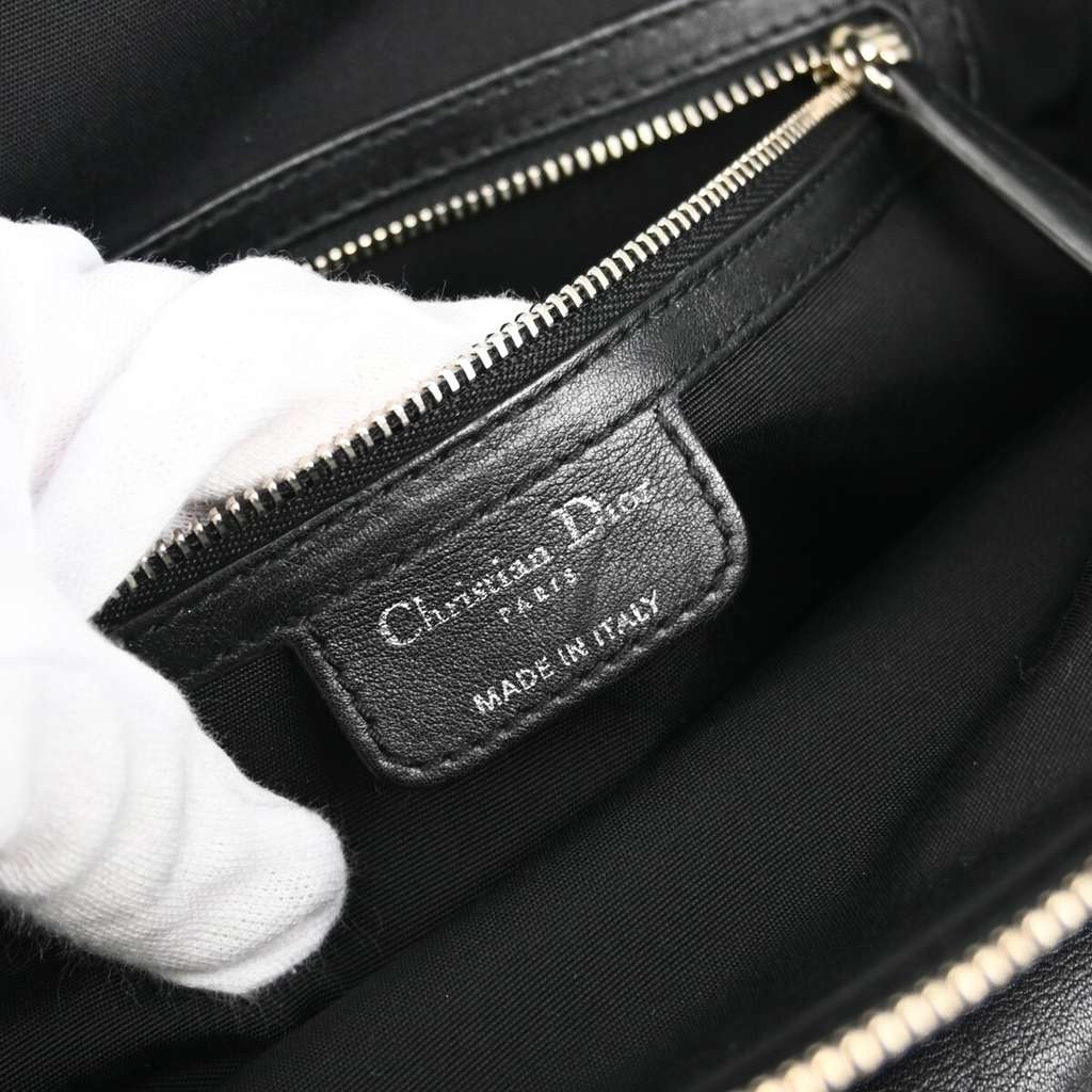 Christian Dior Karenina Tote Black Leather Good condition - Model View