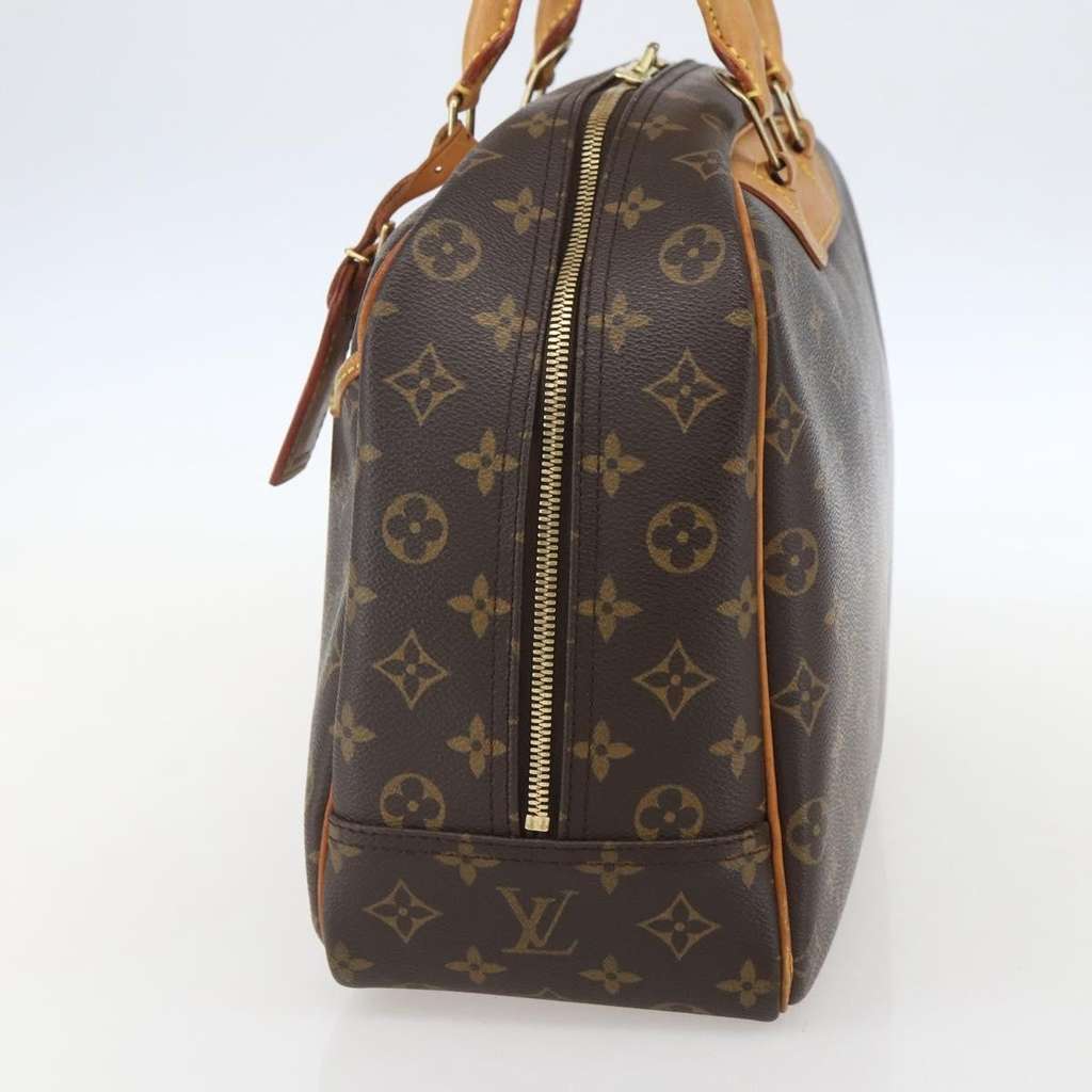 Louis Vuitton Deauville Handbag Brown Canvas Fair condition - Model View
