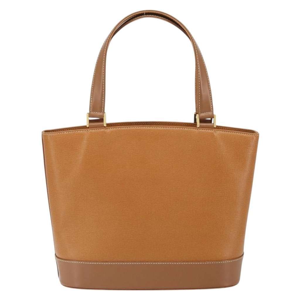 Burberry Vintage Handbag Brown Leather Good condition - Back View