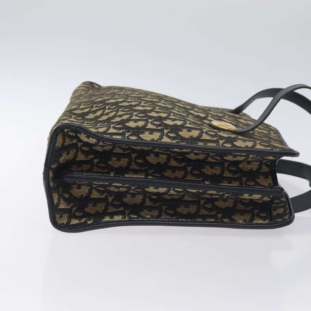 Christian Dior Trotter shoulder bag Navy Canvas Good condition - Inside View