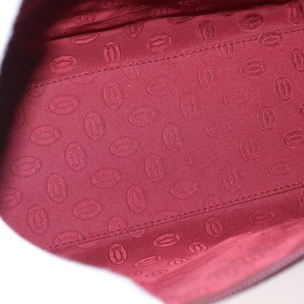 Cartier Must De Cartier Burgundy Leather Good condition - Box View