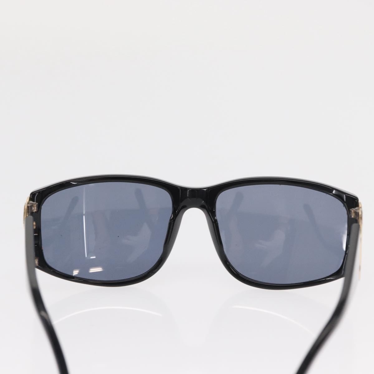 Chanel Logo CC Sunglasses Black Plastic Good condition - Back View