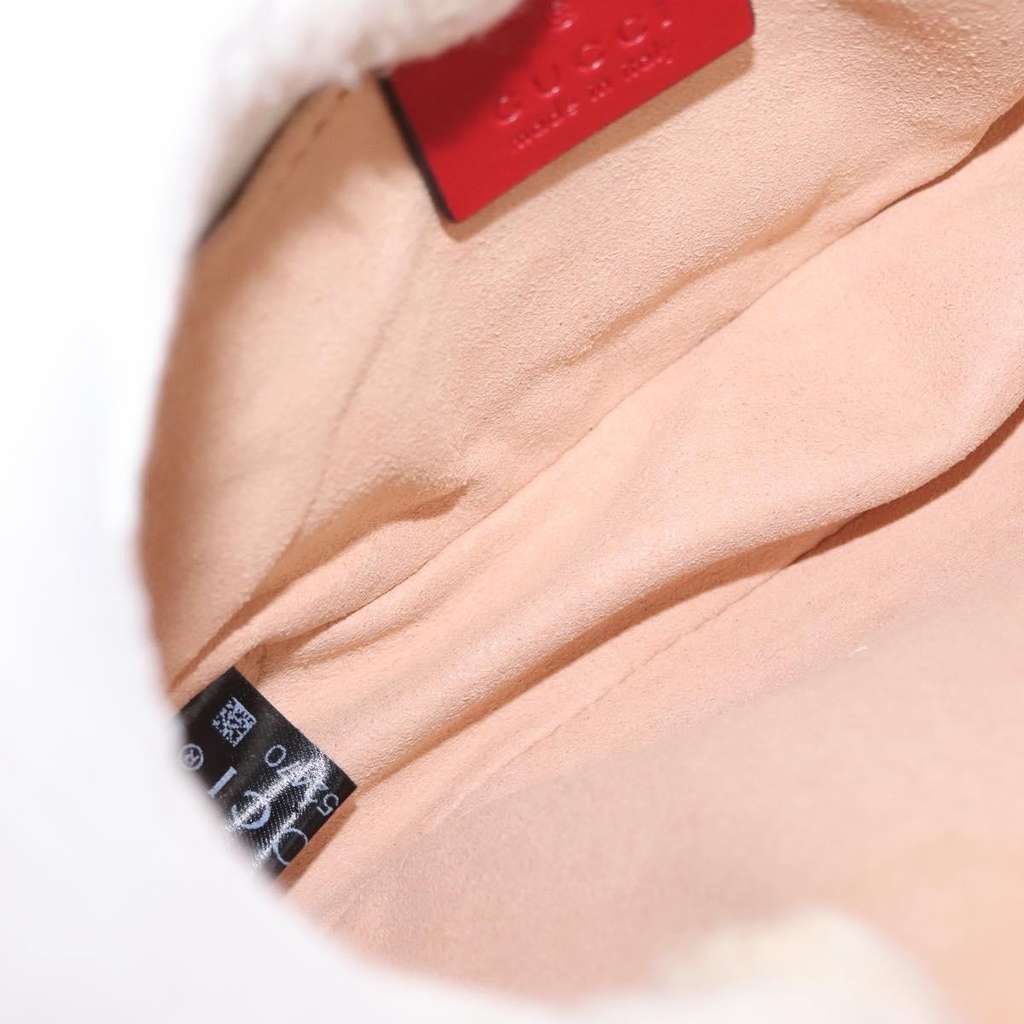 Gucci GG Marmont Belt Bag Red Leather Good condition - Box View