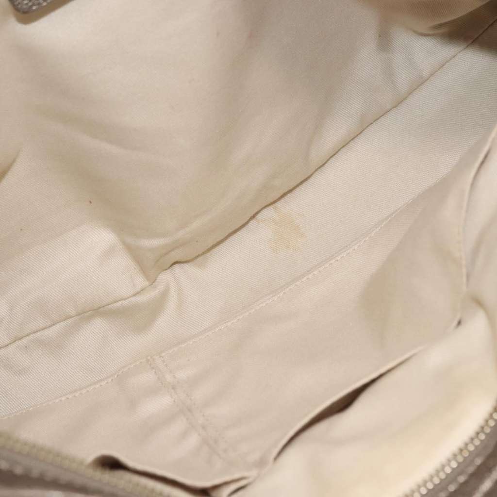 Salvatore Ferragamo Gancini Tote Gold Leather Good condition - Box View