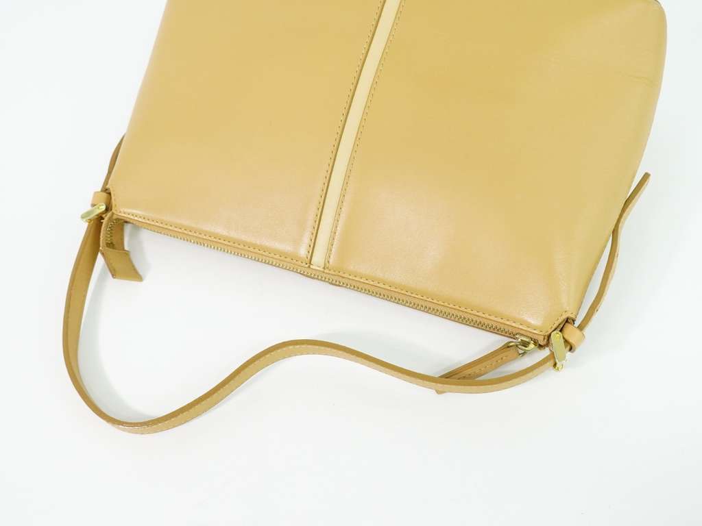 Burberry Nova check Shoulder bag Beige Leather Good condition - Box View