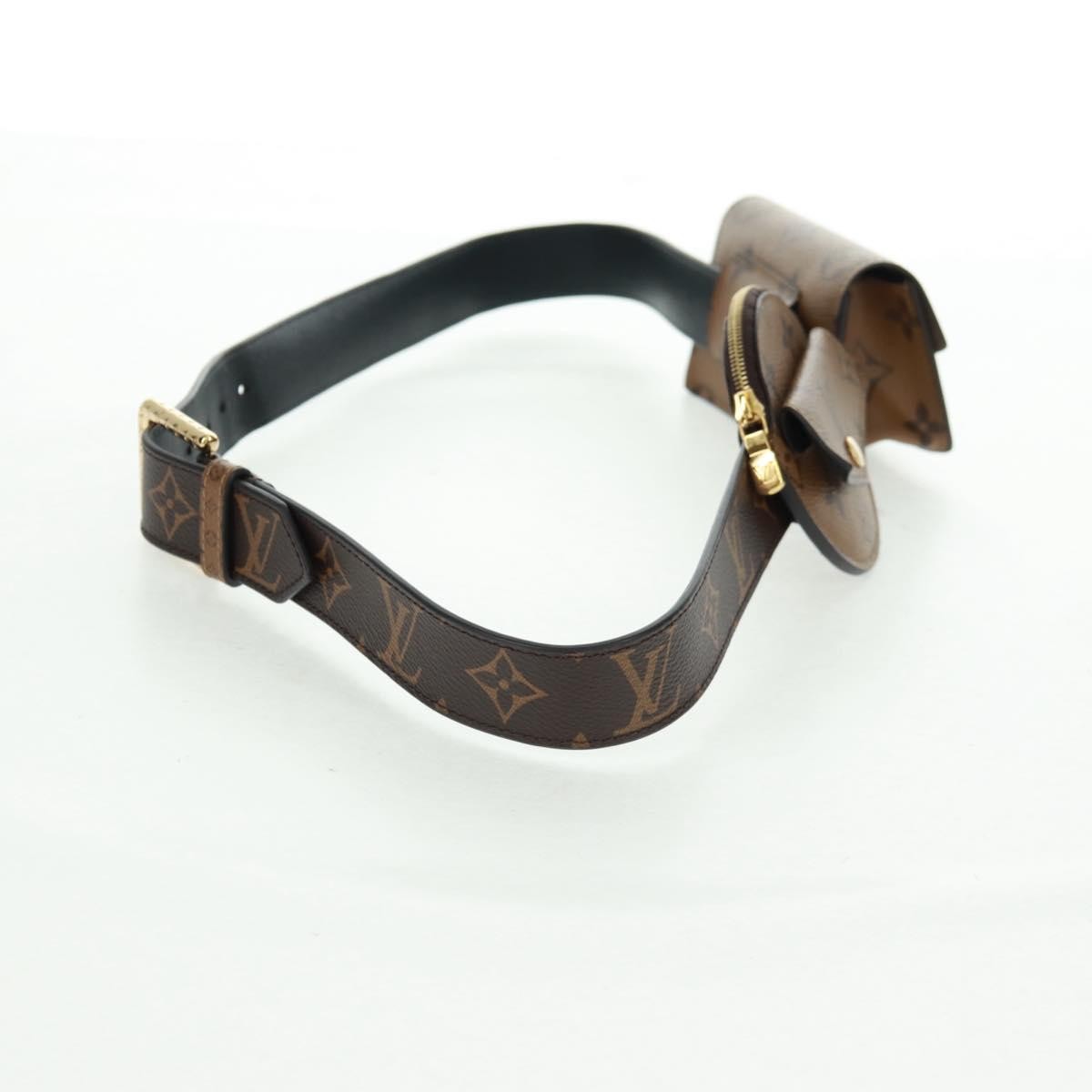 Louis Vuitton Daily Multi Pocket Belt Brown Canvas Good condition - Inside View