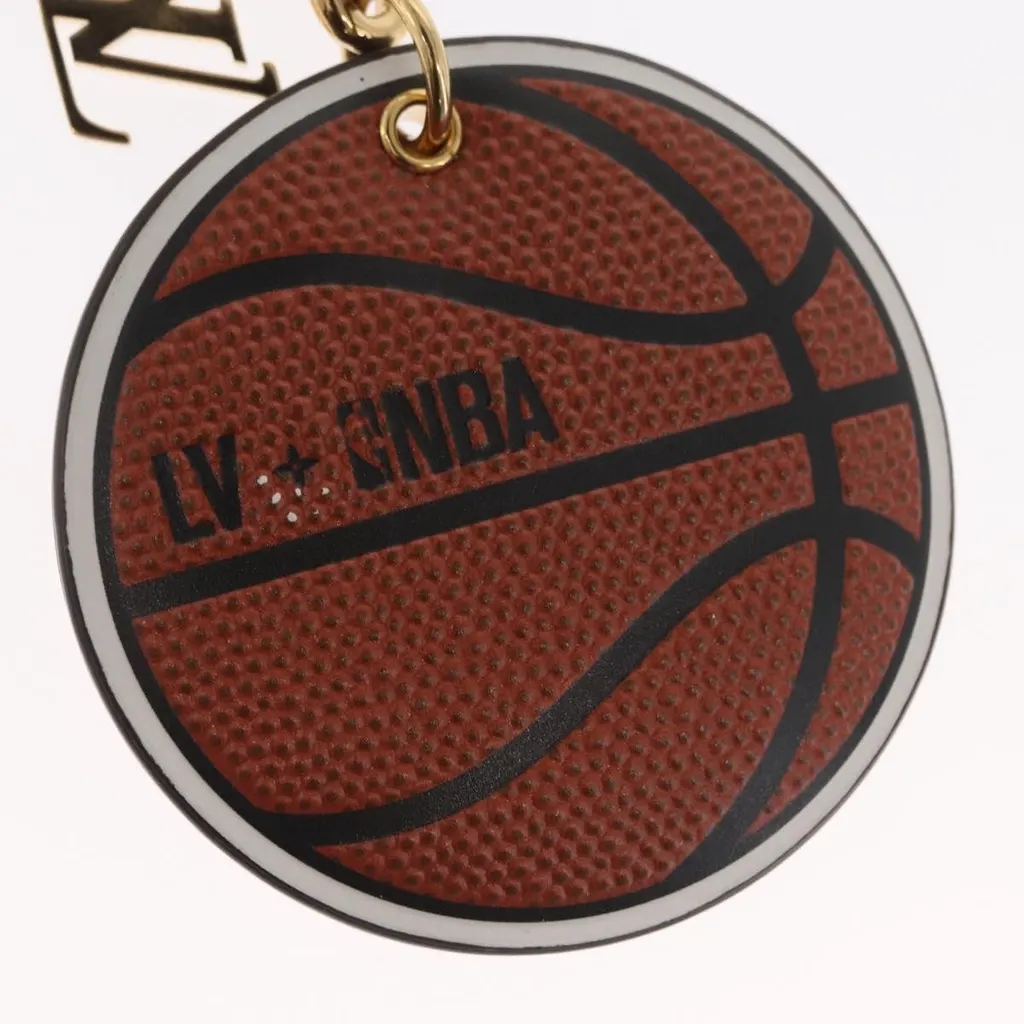Louis Vuitton LV x NBA Basketball Bag Charm and Key Holder Brown Canvas Good - Inside View