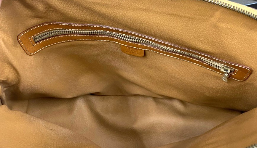 Celine Vintage Macadam Handbag Brown Canvas Good condition - Box View