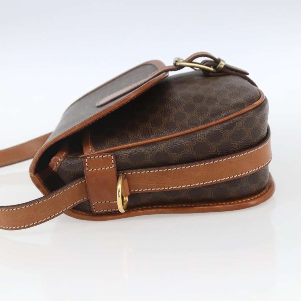 Celine Macadam Shoulder Bag Brown Good condition - Inside View