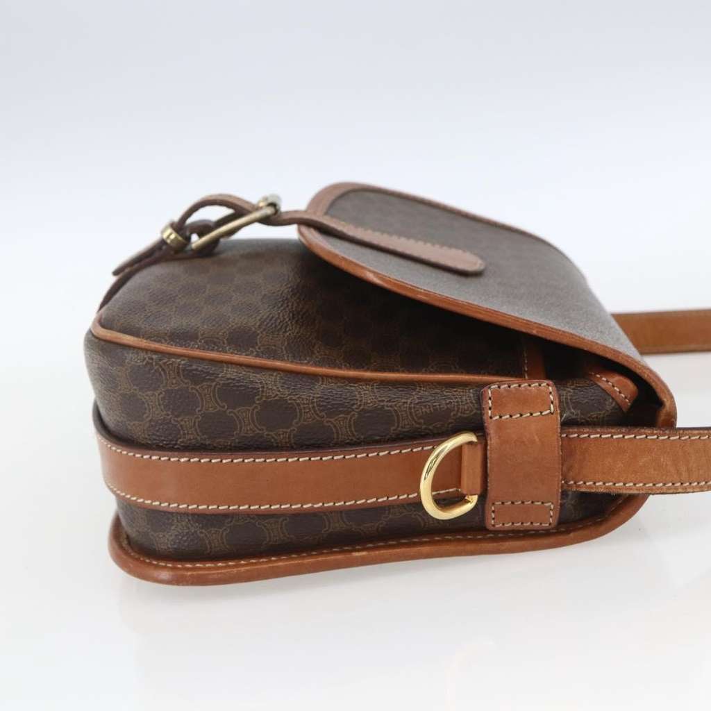 Celine Macadam Shoulder Bag Brown Good condition - Model View