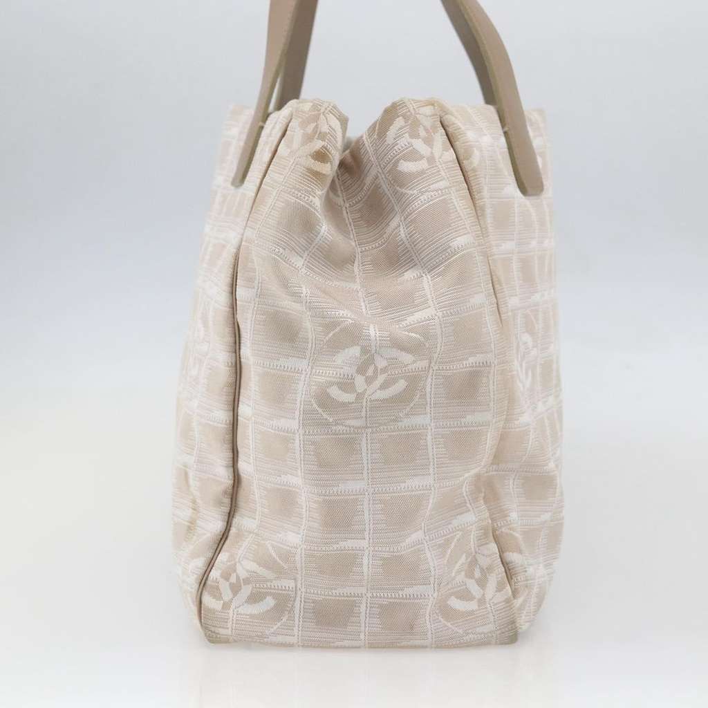 Chanel Travel Line Tote Beige Fair condition - Inside View