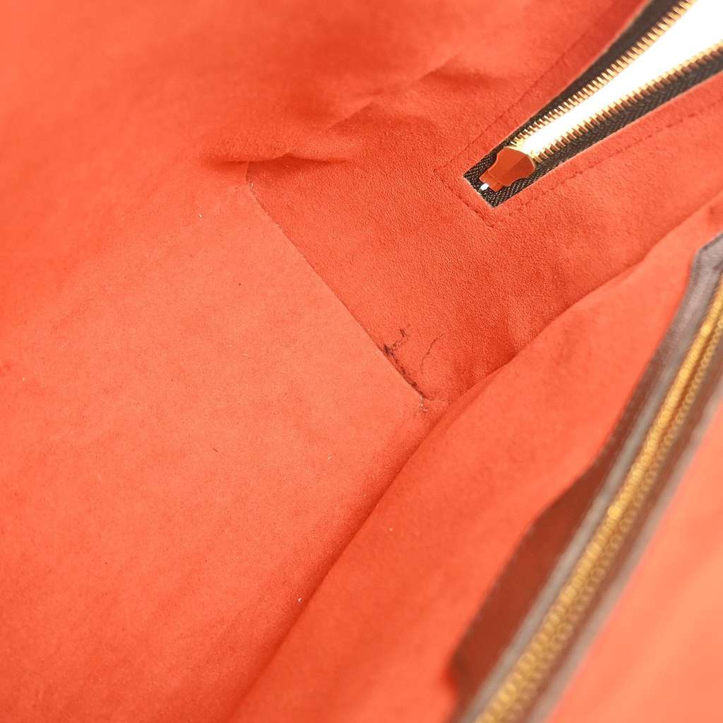 Louis Vuitton Triana Bag Brown Canvas Good condition - Inside View