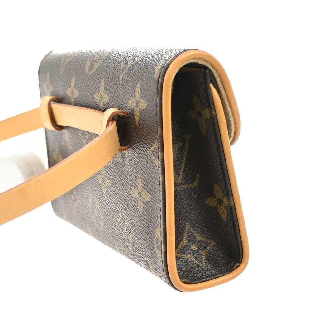 Louis Vuitton Florentine Waist Bag Brown Canvas Good condition - Model View
