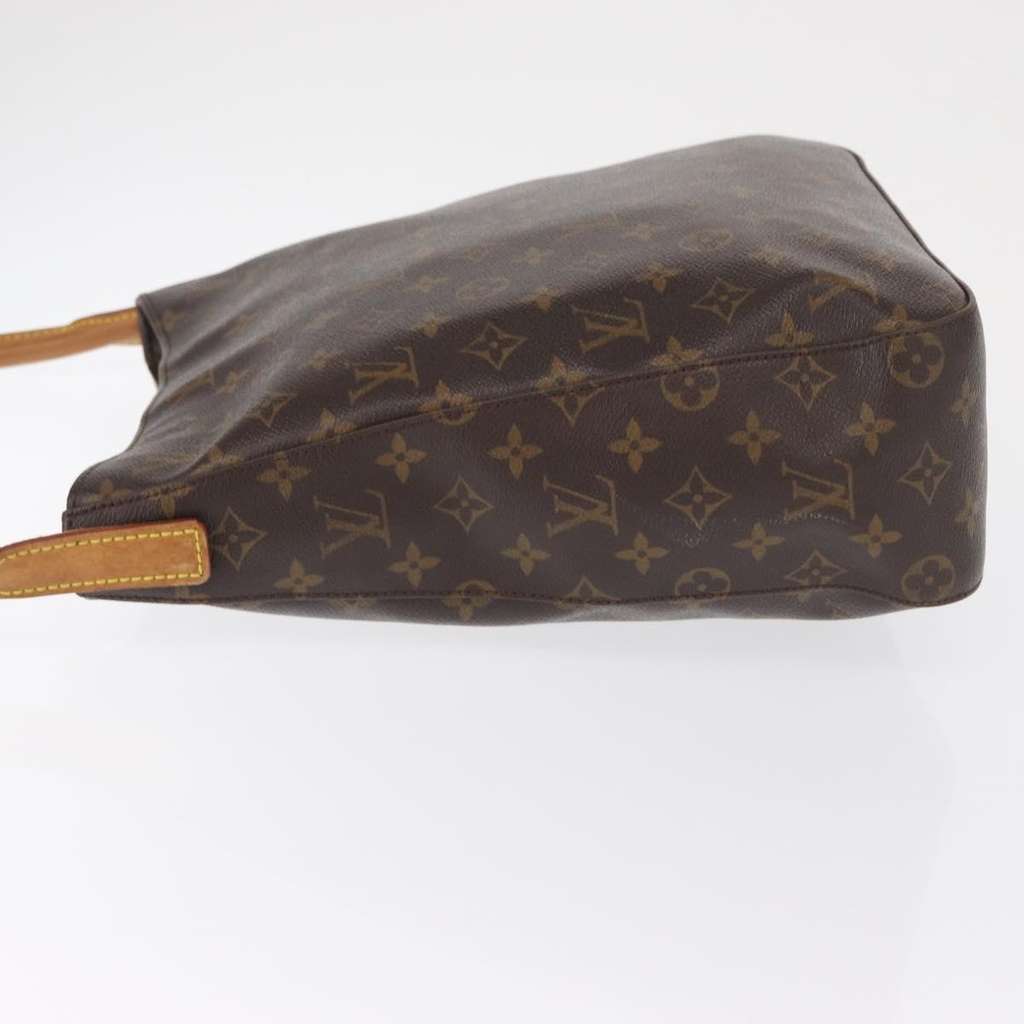 Louis Vuitton Looping Handbag Brown Canvas Fair condition - Model View