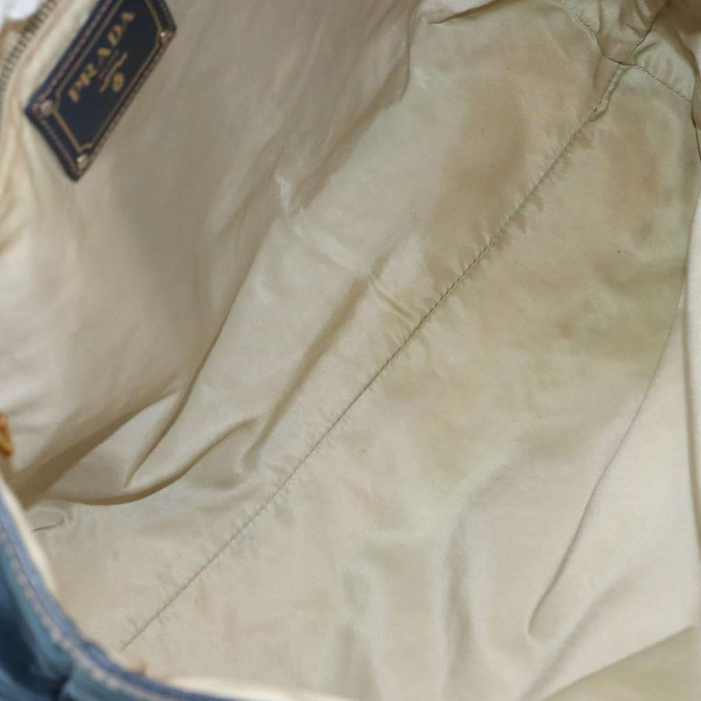 Prada Vintage Tote Navy Fair condition - Box View