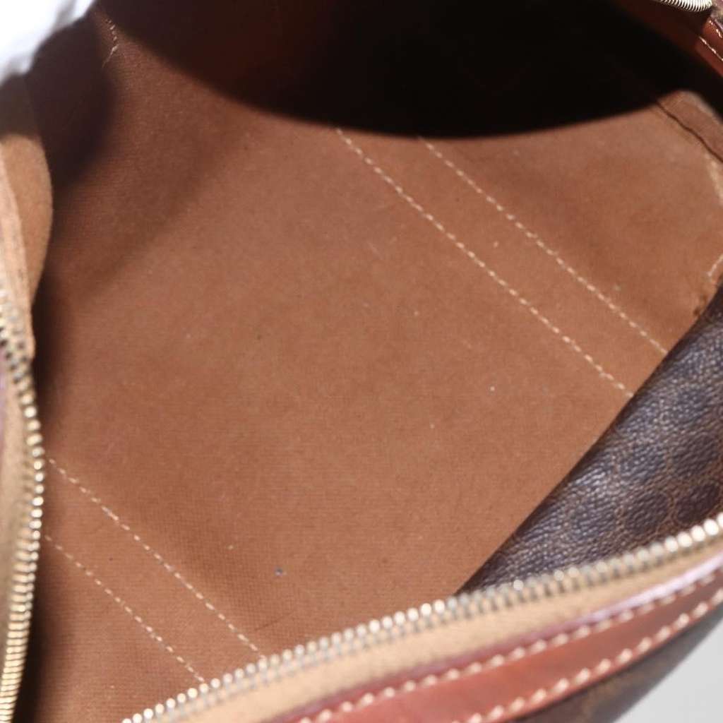 Celine Vintage Macadam Handbag Brown Canvas Good condition - Box View