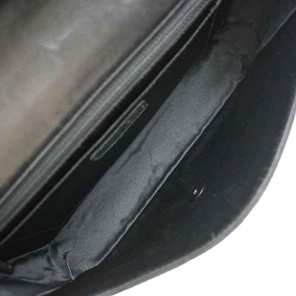 Chanel Travel Line Flap Bag Black Good condition - Box View