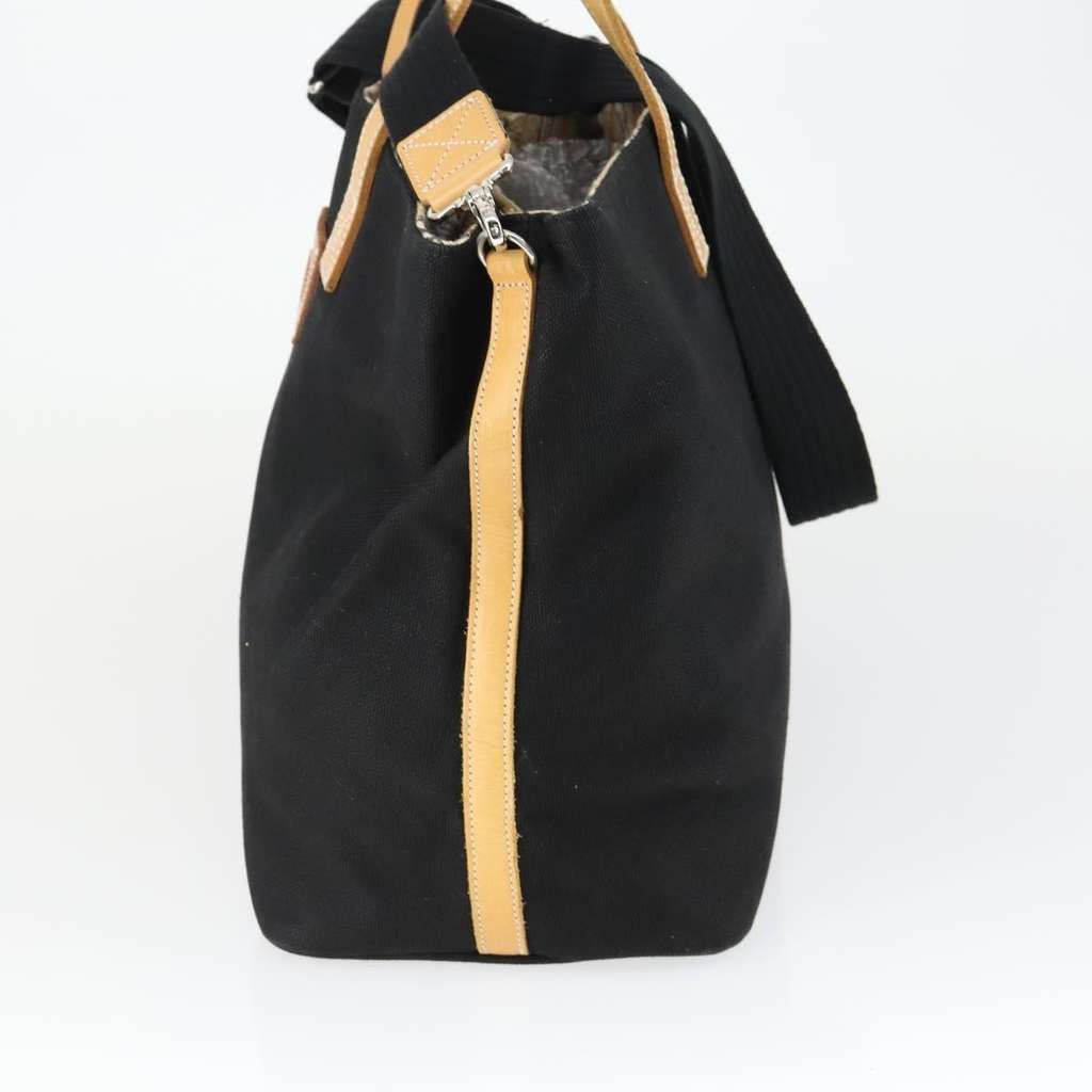 Burberry Blue Label Tote Bag Black Canvas Good condition - Inside View