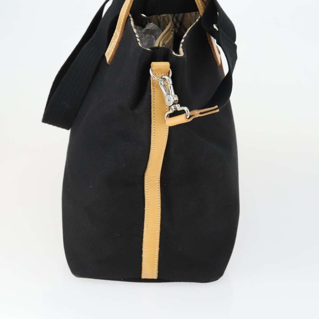 Burberry Blue Label Tote Bag Black Canvas Good condition - Model View