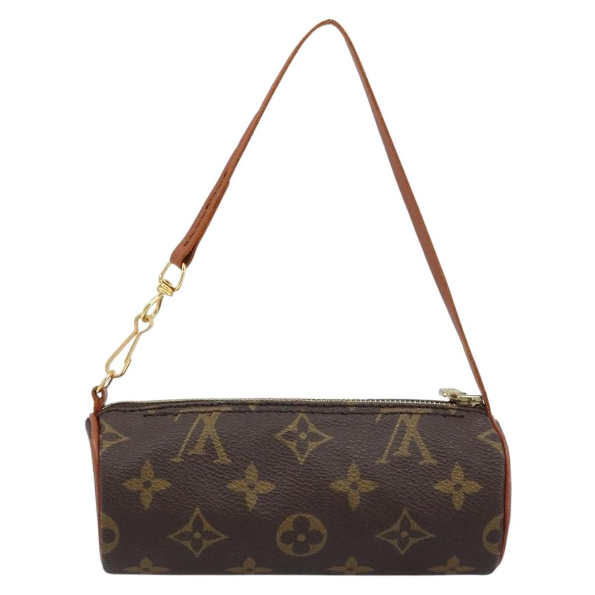 Louis Vuitton Papillon Pochette Brown Canvas Good condition - Back View