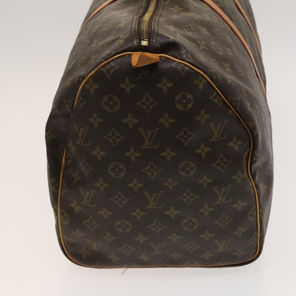 Louis Vuitton Keepall Bag Brown Canvas Fair condition - Inside View