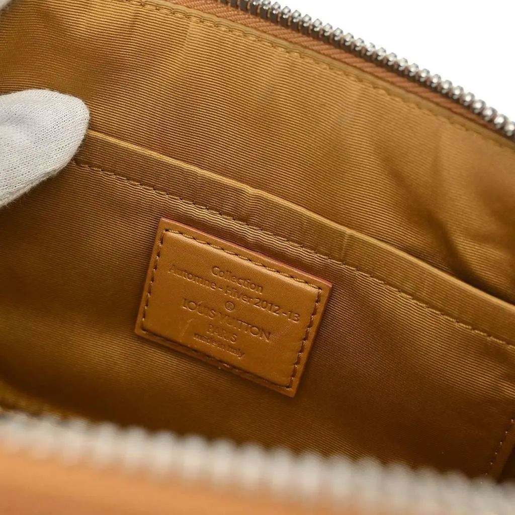 Louis Vuitton Baby Speedy Bag Brown Leather Good - Model View