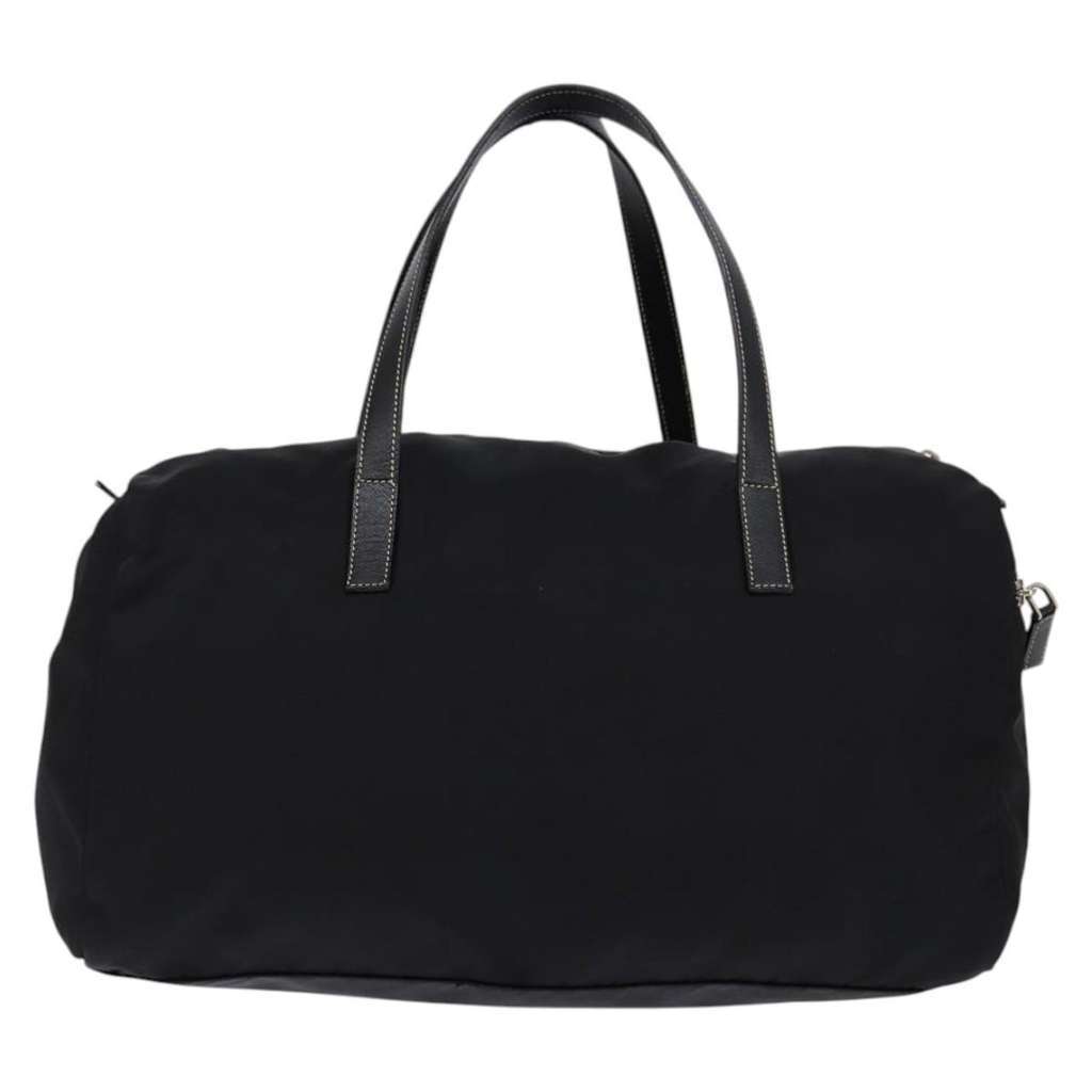 Prada Side Pocket Convertible Duffle Bag Black Good condition - Back View