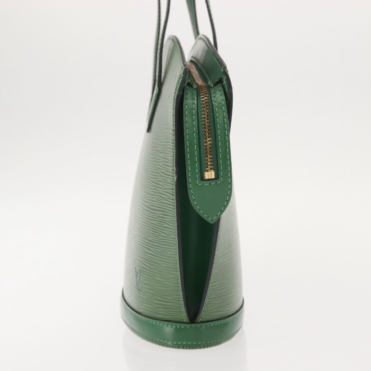Louis Vuitton Saint Jacques Handbag Green Leather Good condition - Inside View